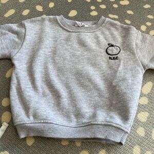 Zara embroidered Sweatshirt NYC
